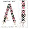 Dksongr Purse Straps Replacement Crossbody Bag Strap for Purses Adjustable Wide shoulder Straps for Women Handbags