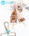 GINJKGO Purse Straps Replacement Crossbody Bag Strap for Handbags Wide Crossbody Straps for Purses Guitar Leopard for Her