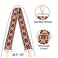 GINJKGO Purse Straps Replacement Crossbody Bag Strap for Handbags Wide Crossbody Straps for Purses Guitar Leopard for Her