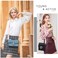 Gukeniu Wide Shoulder Strap Purse Strap Adjustable Replacement Crossbody Handbag Extender Bag Belt Pink Flowers