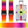 Gutsdoor Adjustable Travel Luggage Straps Suitcase Belt Colorful Luggage Packing Accessories 196 in W x 64 ft L2 Pack