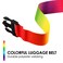 Gutsdoor Adjustable Travel Luggage Straps Suitcase Belt Colorful Luggage Packing Accessories 196 in W x 64 ft L2 Pack