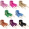 Kajaia 8 Packs Wide Purse Strap Replacement Shoulder Crossbody Straps Adjustable Canvas Bag Handbag for WomenStylish Color