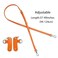 KIYOMIL Bag Leather Strap Replacement Crossbody Shoulder Straps for MINI Pouch No Damage Conversion Kits Accessories MINIOrangeS