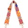 MIRIFRIGE Crochet Flower Purse StrapKnit Wide Replacement Crossbody for Shoulder Strap for Bag Handbag Adjustable 2inch Guitar Strap Flower