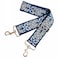 Nefelibata Purse Strap2 Wide Shoulder Strap Adjustable ReplacementMultipattern Crossbody Canvas Bag Handbag Belts for Unisex HandbagCrossbody BagsShoulder BagsBlue Flower
