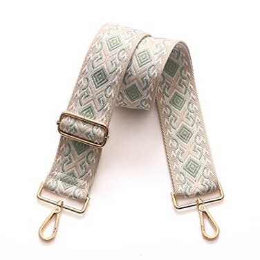 S-Jacorry Purse strap replacemnet crossbody bag strap women wide adjustable canvas cute shoulder strap Replacement Belt