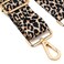 ZOOEASS Wide Shoulder Strap Adjustable Replacement Belt Guitar Style Crossbody Bag Handbag Strap Multicolor Canvas StrapsWide14in Leopard2