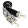 ZOOEASS Wide Shoulder Strap Adjustable Replacement Belt Guitar Style Crossbody Bag Handbag Strap Multicolor Canvas Strapswide1975CM Color23