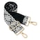 ZOOEASS Wide Shoulder Strap Adjustable Replacement Belt Guitar Style Crossbody Bag Handbag Strap Multicolor Canvas Strapswide1975CM Color23