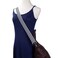 ZANQANO Purse Strap Replacement Crossbody Bag Women Wide Adjustable Jacquard Woven Handbag Straps Diagonal Silver hardware