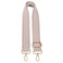 ZANQANO Purse Strap Replacement Crossbody Bag Women Wide Adjustable Jacquard Woven Handbag Straps Dot Red