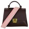 ZANQANO Purse Strap Replacement Crossbody Bag Women Wide Adjustable Jacquard Woven Handbag Straps Dot Red