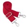 ZOOEASS Silvery Buckles Wide Shoulder Strap SolidAdjustable Replacement Belt Crossbody Canvas Bag Handbag Red