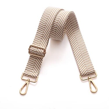 S-Jacorry Purse strap replacemnet crossbody bag strap women wide adjustable canvas cute shoulder strap Replacement Belt