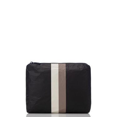 ALOHA Collection Small Pouch Lightweight Packable and SplashProof Makeup Pouch Easy to Clean Monstera in Dawn