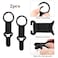 Niveaya Hat Clip for Travel on Bag 2 Pack Vacation Beach Cruise Essentials Accessory for Travel Handbag Backpack Luggage Securely Hold to Keep Hat Shaped HandsFree BlackBlack