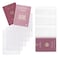 JLEivvi 12 PCS Transparent Passport Protective Covers Professional PVC Passport Protector Standard Size Card ID Cover for Travel