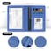 VIDIVICI 2 Pack Vaccine Card HolderPassport And Vaccine Card Holder ComboBaby BluePink