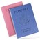 VIDIVICI 2 Pack Vaccine Card HolderPassport And Vaccine Card Holder ComboBaby BluePink