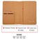 Deziliao Passport Wallet Faux Leather Lightweight Waterproof Rfid Blocking Slim Brown