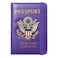 FACATH Premium Passport Holder for Travel RFID Blocking Passport Cover Slim Durable TravelFriendly Passport Wallet Keep Your Documents Safe Organized Purple