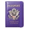 FACATH Premium Passport Holder for Travel RFID Blocking Passport Cover Slim Durable TravelFriendly Passport Wallet Keep Your Documents Safe Organized Purple