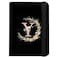 GABraden Cute Passport Holder and Holder Combo Passport Cover with RFID Blocking Women Men Compatible Wallet Credit Card Protector BlackY