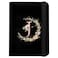 GABraden Cute Passport Holder and Holder Combo Passport Cover with RFID Blocking Women Men Compatible Wallet Credit Card Protector Initial MonogramJ