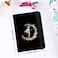 GABraden Cute Passport Holder and Holder Combo Passport Cover with RFID Blocking Women Men Compatible Wallet Credit Card Protector Initial MonogramJ