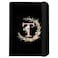 GABraden Cute Passport Holder and Holder Combo Passport Cover with RFID Blocking Women Men Compatible Wallet Credit Card Protector Initial MonogramT