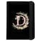 GABraden Cute Passport Holder and Holder Combo Passport Cover with RFID Blocking Women Men Compatible Wallet Credit Card ProtectorInitial MonogramD