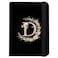 GABraden Cute Passport Holder and Holder Combo Passport Cover with RFID Blocking Women Men Compatible Wallet Credit Card ProtectorInitial MonogramD
