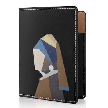 Lychii RFIDblocking Passport Holder Cover Slim PU Leather Passport Wallet for Travel 57 x 41