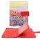 Melsbrinna RFID Passport Holder for Travel Unisex Adults Red PU Leather RFID Blocking Passport Cover