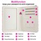 ANNAMISSI Passport and Vaccine Card Holder ComboPassport Holder Wallet Rfid Blocking for Men Women Travel Document Holder Case Cover Eiffel Tower