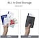 KAOBAN Passport Holder Cover Wallet Case RFID Blocking Leather Card Slot Travel Accessories Documents Organizer Protector for Women Men Black