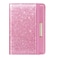 Coco Rossi Passport Holder CoverTraveling Passport Case Cute Passport Wallet for WomenPeach Glitter