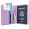 Coco Rossi Passport Holder CoverTraveling Passport Case Cute Passport Wallet for WomenSpring Garden