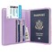 Coco Rossi Passport Holder CoverTraveling Passport Case Cute Passport Wallet for WomenSpring Garden