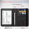 DEGDFSGR Passport Wallets and Vaccine Card Holder ComboRFID Blocking Leather Passport Holder Cover Case with CDC Vaccination Card SlotTravel Documents Organizer ProtectorMetal Pen American Flag