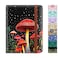 Rimilak Passport Holder RFID Blocking Passport Cover Wallet Travel Essentials Leather Travel Air Ticket Documents Organizer Protector for Women and Men Red Mushroom