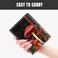 Rimilak Passport Holder RFID Blocking Passport Cover Wallet Travel Essentials Leather Travel Air Ticket Documents Organizer Protector for Women and Men Red Mushroom