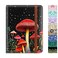 Rimilak Passport Holder RFID Blocking Passport Cover Wallet Travel Essentials Leather Travel Air Ticket Documents Organizer Protector for Women and Men Red Mushroom