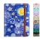 Rimilak Passport Holder RFID Blocking Passport Cover Wallet Travel Essentials Leather Travel Air Ticket Documents Organizer Protector for Women and Men Starry Sky