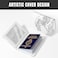 Rimilak Passport Holder RFID Blocking Passport Cover Wallet Travel Essentials Leather Travel Documents Organizer Protector for Women and Men Ink Waves
