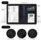 VIDIVICI 2 Pack Passport Vaccine Card Holder PinkBlack RFID Blocking Travel Must Have