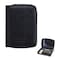 Diakey Passport Holder for Travel with Zipper Closure Leather RFID Blocking Passport Book Wallet Cover Cute Document Card Case for Men Travel Must Haves Essentials Black