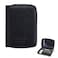 Diakey Passport Holder for Travel with Zipper Closure Leather RFID Blocking Passport Book Wallet Cover Cute Document Card Case for Men Travel Must Haves Essentials Black