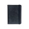 LB LEATHERBOSS Leatherboss Passport Holder Travel Wallet for Men Women RFID Blocking Cover with Elastic Band Card Slots Document Organizer for Boarding Pass and Currency Black